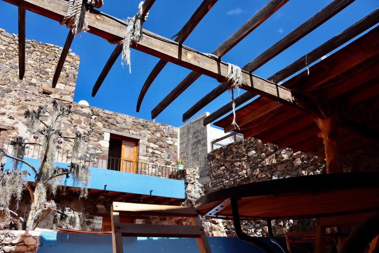 Hospedaje Pizza Azul Catorce ภายนอก รูปภาพ